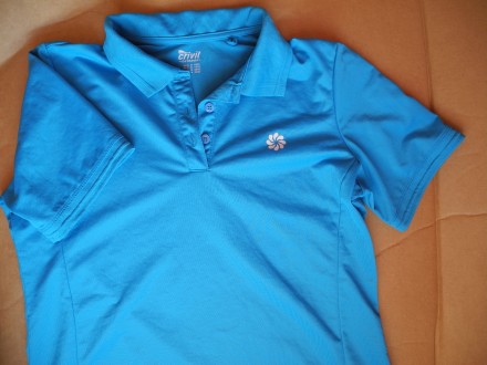 Новая женская футболка "Crivit Sports" с коротким рукавом 
Цвет - голубой.

З. . фото 3