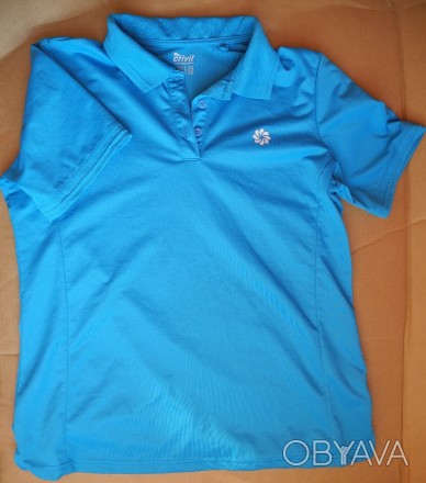 Новая женская футболка "Crivit Sports" с коротким рукавом 
Цвет - голубой.

З. . фото 1