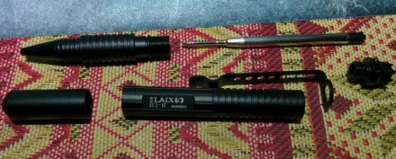 Тактическая шариковая ручка Laix B1

Материал корпуса: крашенный металл
Цвет . . фото 3