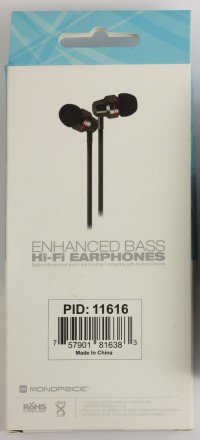 Гарнитура Monoprice 11616 Enhanced Bass Hi-Fi

Качественная Hi-Fi гарнитура из. . фото 3