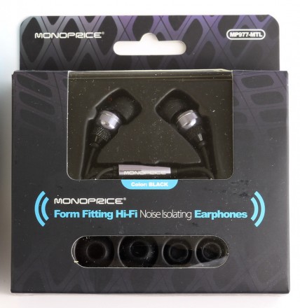 Вакуумные наушники Monoprice 9398 Form Fitting Hi-Fi Noise Isolating

Тип излу. . фото 2