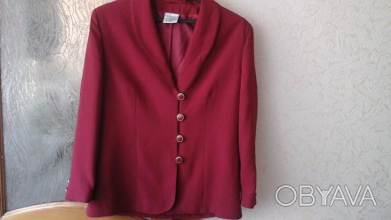 Пиджак женскийбордового цв




Пиджак женский бордового цвета раз 48-50  uk. . фото 1