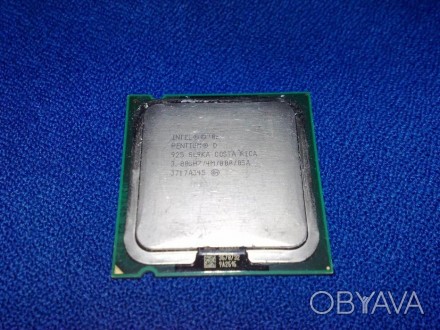 Шустрый двухъядерный процессор Intel Pentium D, Socket 775 (LGA775), 800Mhz, L2=. . фото 1