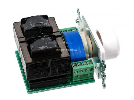 Поворотный настенный контроллер громкости (цвет белый) для акустических систем д. . фото 5