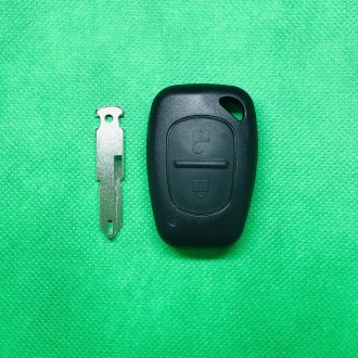 Ключ Опель Виваро , Opel Vivaro 2 кнопки PCF7946 ID46 433Mhz 
Transponder: ID46 . . фото 2