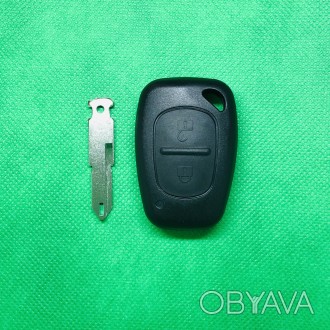Ключ Опель Виваро , Opel Vivaro 2 кнопки PCF7946 ID46 433Mhz 
Transponder: ID46 . . фото 1