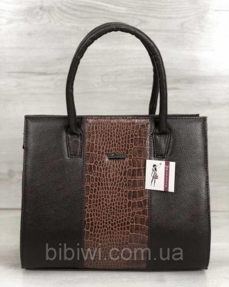  Женская, классическая сумка WeLassie, изготовлена из
искусственной кожи. Имеет . . фото 2