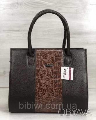  Женская, классическая сумка WeLassie, изготовлена из
искусственной кожи. Имеет . . фото 1