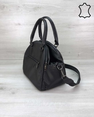  Стильная женская сумка "Elis" черного цвета компании WeLassie - это новый шедев. . фото 3