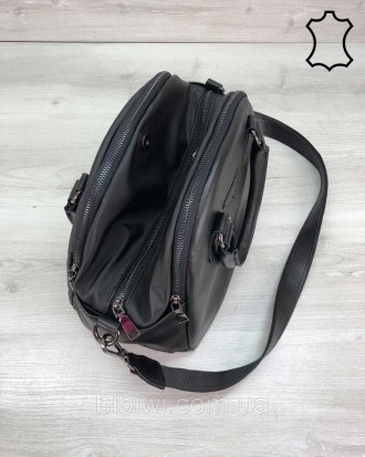  Стильная женская сумка "Elis" черного цвета компании WeLassie - это новый шедев. . фото 5