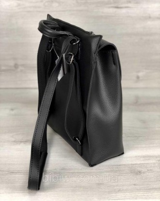  Женский молодежный сумка-рюкзак компании WeLassie, изготовлен из искусственной . . фото 3