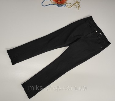 Женские серые эластичные джинсы. Размер 32. Ткань эластичная коттон - эластан. З. . фото 3