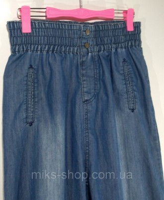 Женские джинсы на резинке. Размер L. Ткань 70% коттон, 30% спандекс. Карманы ими. . фото 10