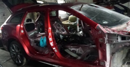 четверть ланжерон порог перегородка Mazda 6 GJ 2013 2018 универсал цены договорн. . фото 2
