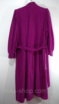 Качественный женский халат малинового цвета. Размер 44. Ткань 100% коттон. Халат. . фото 7