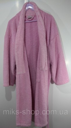 Женский розовый халат Diva. Размер L. Ткань 100% полиэстер. Замеры в см:
Длина 1. . фото 8