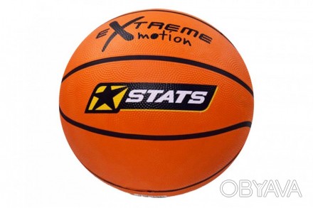 М'яч баскетбольний TT17032 №7 (резина, 520 грам, в комплекті: голка та сітка) (ш. . фото 1