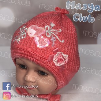 Masya Club / Мася клуб - модные шапки для лучших детей.
Весенняя шапка на завяз. . фото 5