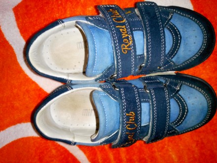 Продам детские ортопедические супер-стильные кроссовки для мальчика голубого цве. . фото 3