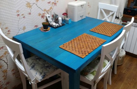 Производим столы для столовой, кухни, гостиной. Изготовлены из натуральной древе. . фото 2
