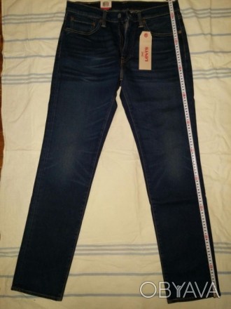 Продам новые джинсы Levis 511, оригинал, замеры на фото. . фото 1