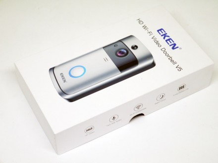 Eken V5 Smart WiFi Doorbell Умный дверной звонок с камерой Wi-Fi 
Дверной звоно. . фото 4