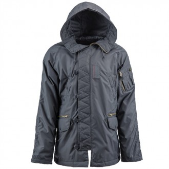 Куртка Alpha Industries  Америка с оф сайта размер ХЛ и ХХЛ   цвет серый   и  си. . фото 3