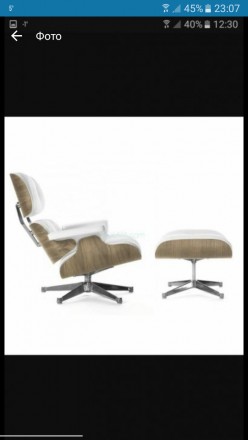 Название:Eames Lounge Chair& ottoman
Дизайнер:Charles & Ray Eames
Материалы:Ко. . фото 3