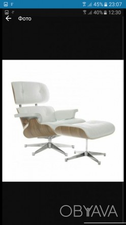 Название:Eames Lounge Chair& ottoman
Дизайнер:Charles & Ray Eames
Материалы:Ко. . фото 1