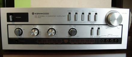 Продам усилитель Kenwood KA400. 1980 года. Японец. Детальный и комфортный мягкий. . фото 2
