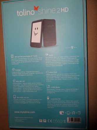 Экран
Диагональ	15,2 см (6")
Технология	E Ink Carta
Шкала уровней серого цвет. . фото 3