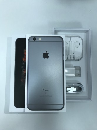 Apple iPhone 6S Plus 128GB Space Grey. 
Состояние нового телефона. Полный ориги. . фото 2
