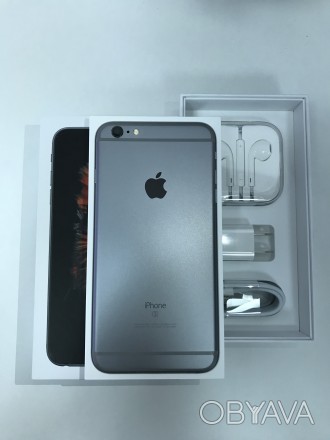 Apple iPhone 6S Plus 128GB Space Grey. 
Состояние нового телефона. Полный ориги. . фото 1