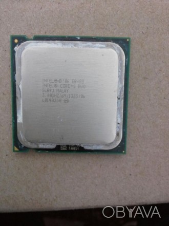 Продам процессор Intel Core 2 duo E8400! Процессор в рабочем состоянии. Характер. . фото 1