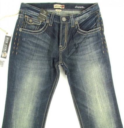 МЕК , популярнейший в США бренд джинсовой одежды. Джинсы Karouba, состаренные, к. . фото 3