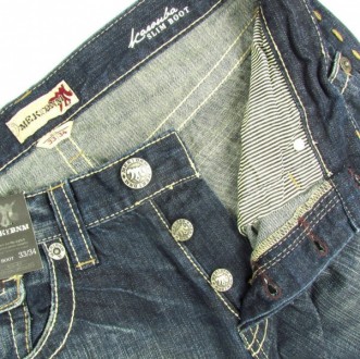 МЕК , популярнейший в США бренд джинсовой одежды. Джинсы Karouba, состаренные, к. . фото 6