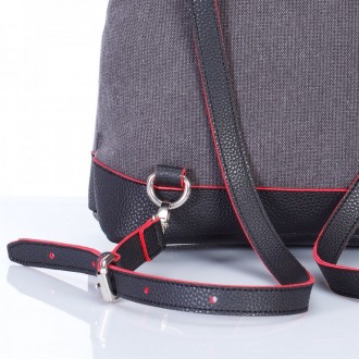 Молодежный, модного дизайна рюкзак – сумка, с двумя плечевыми регулируемыми лямк. . фото 7