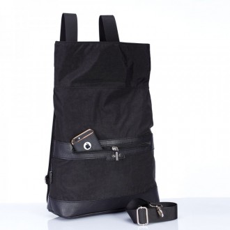 Молодежный, модного дизайна рюкзак – сумка, с двумя плечевыми регулируемыми лямк. . фото 10