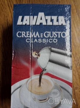 Натуральный молотый кофе Lavazza Crema&Gusto темной обжарки тонкого помола — иде. . фото 1