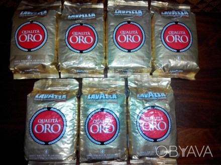 Кофе в зернах Lavazza Qualita Oro - Степень обжарки: средняя. Производитель: Lui. . фото 1