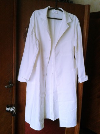 женский плотный халат белого цвета размер 52. . фото 2