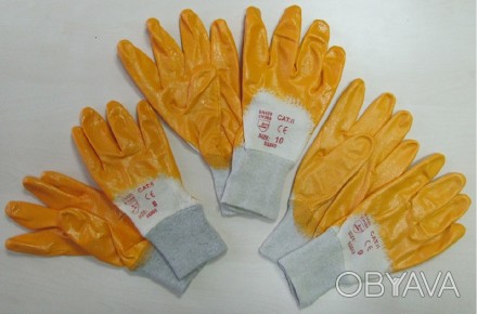 Сфера применения: нитриловые рабочие перчатки предназначены для складских, сборо. . фото 1