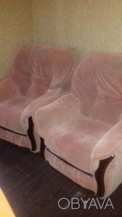 Продам кресло по цене 1050 грн в идеальном состоянии в натуральном виде цвет нем. . фото 1