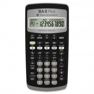 Финансовый калькулятор от Texas Instruments. Допускается на экзамене уровня CFA,. . фото 2