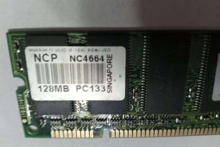 Продам три рабочих планки памяти NCP SDRAM DIMM 128Mb PC133.
Возможна отправка . . фото 4