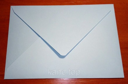 Дизайнерская плотная двусторонняя бумага, плотность 115 грамм. Цвет нежно-голубо. . фото 2