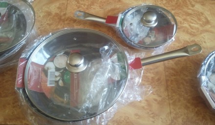 Продам надежные новые сковородки большого размера (диаметр - 30 см, высота борта. . фото 10