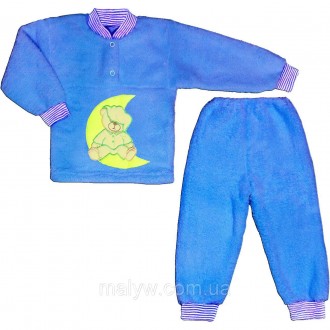 Детские трикотажные пижамы оптом и в розницу
Пижама "Мишутка" с вышивкой
 
Разме. . фото 3