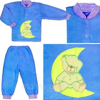 Детские трикотажные пижамы оптом и в розницу
Пижама "Мишутка" с вышивкой
 
Разме. . фото 6