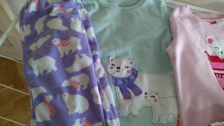 Пижамы Картерс Carters на девочку 2-3 года (хотя мы носили практически до 4х).
. . фото 4